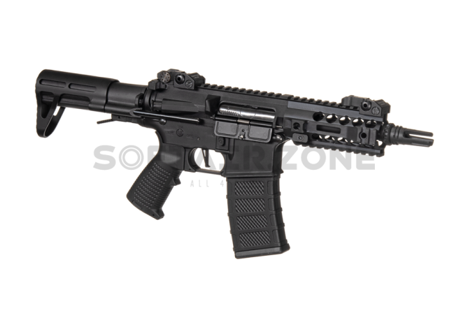 Classic Army AR4 SBR with E.T.U in Black  AEG 0,5 Joule